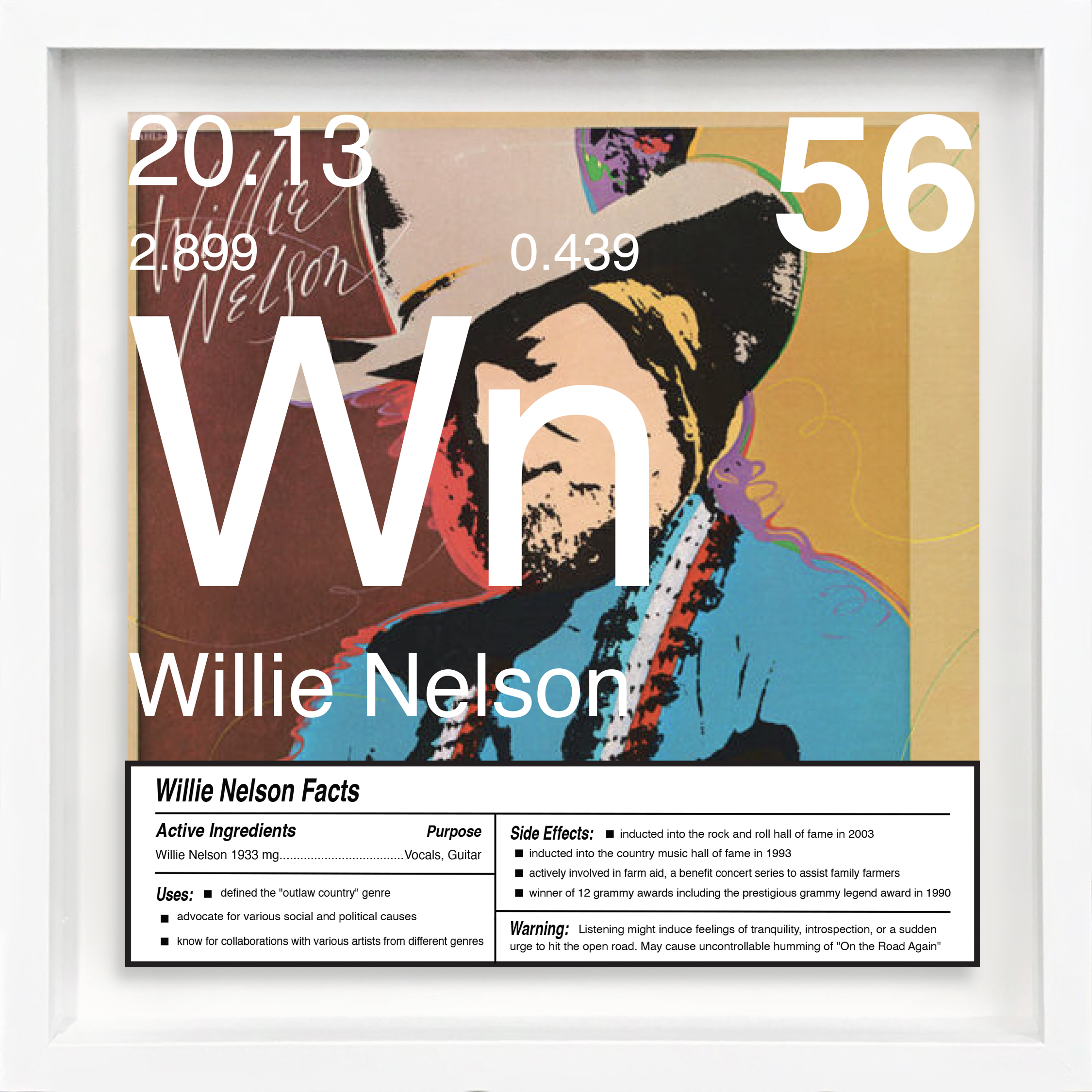 Willie Nelson artwork
